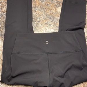Lululemon Wunder Under High Rise Crop Leggings
